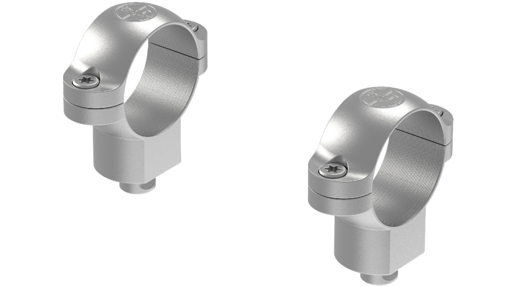 Leupold QR Rings 1 Inch Silver High - Afbeelding 2