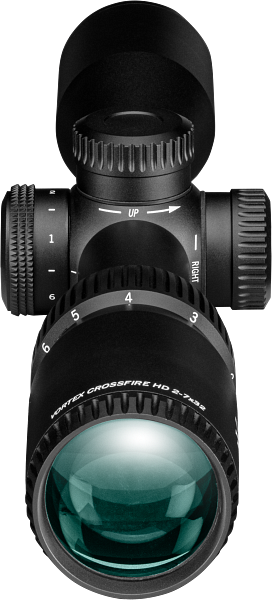 Vortex Crossfire HD 2-7x32 Illuminated Dead-Hold 2A BDC MOA - Afbeelding 7