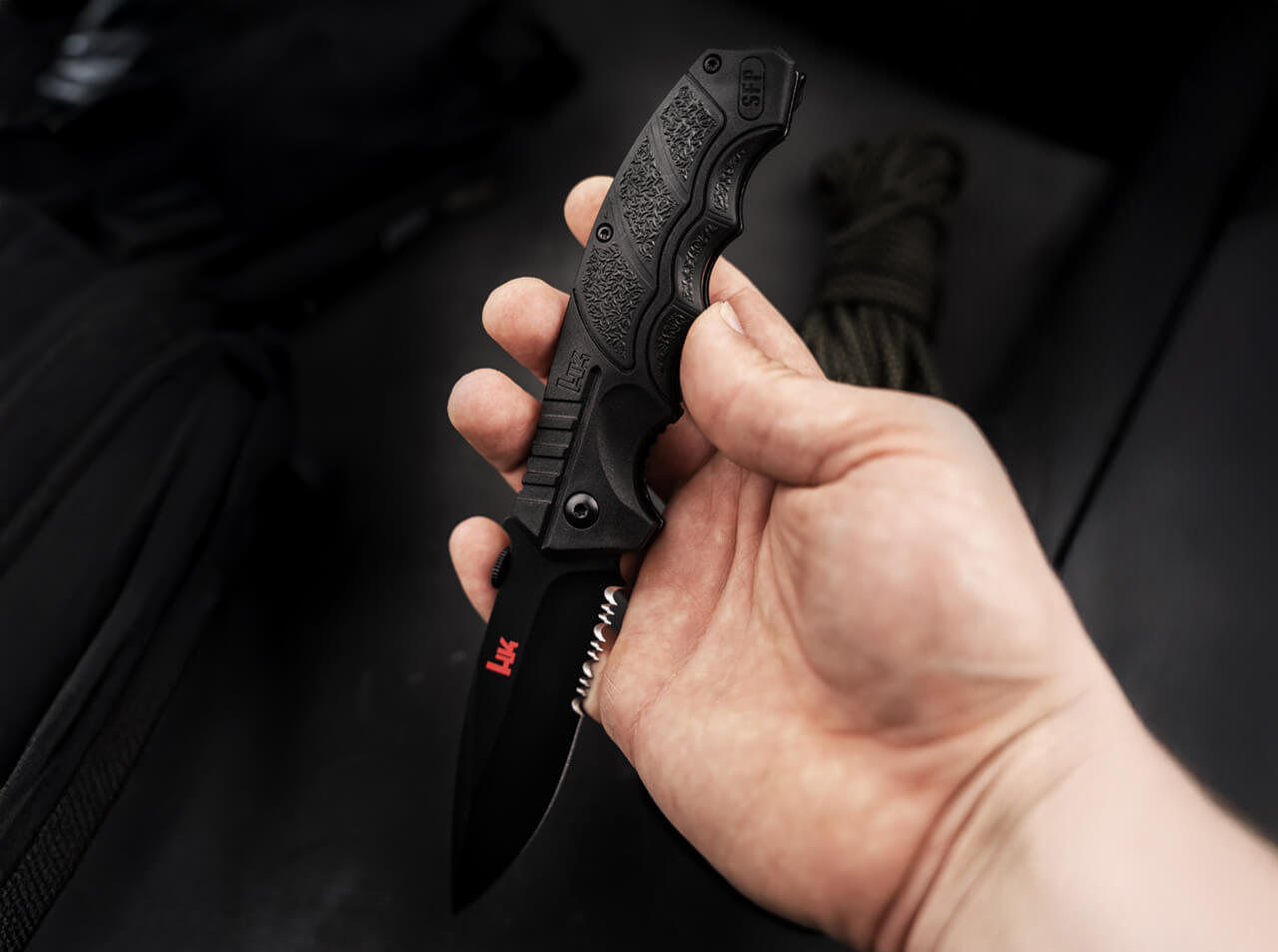 Heckler & Koch SFP Tactical Folder All Black - Image 6