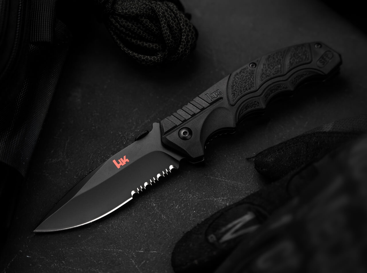Heckler & Koch SFP Tactical Folder All Black - Image 3